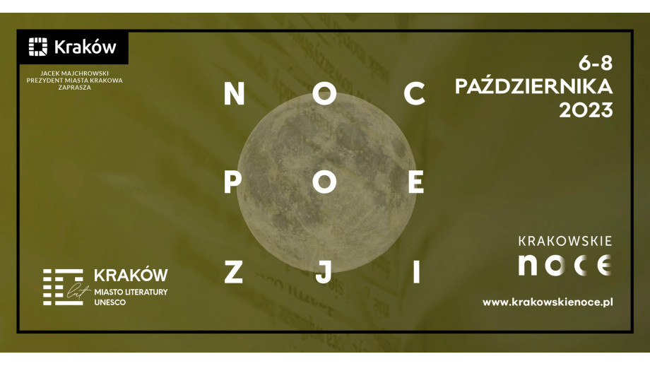 13. Noc Poezji w Krakowie już w październiku