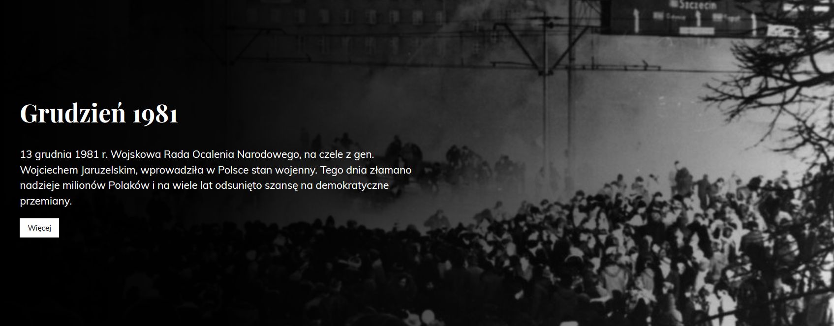 39. rocznica ogłoszenia stanu wojennego – inicjatywy IPN