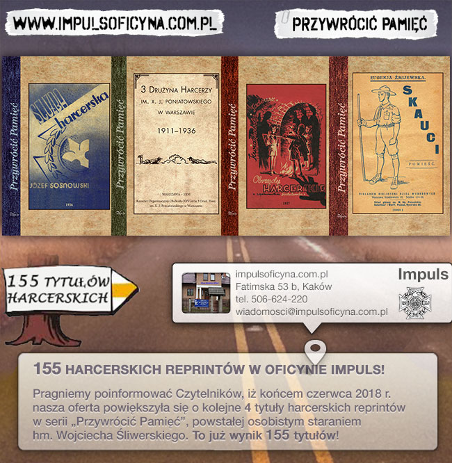 Oficyna Wydawnicza IMPULS . Nowe reptinty harcerskie