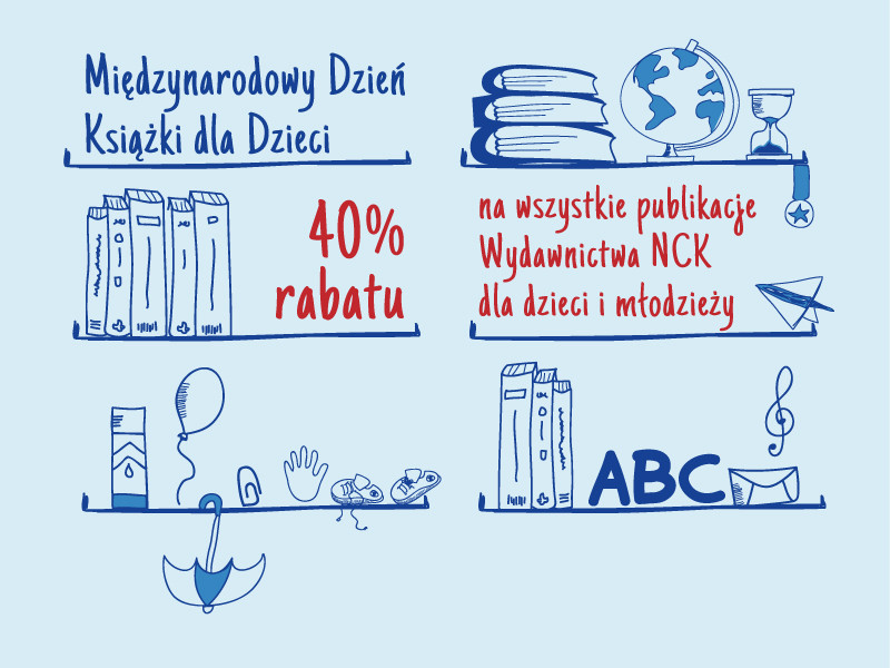 40% rabatu na wydawnictwa dla dzieci i młodzieży!