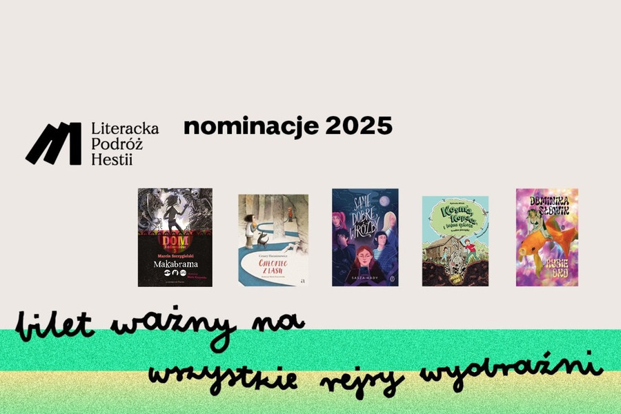  5 wyróżnionych książek na 5-lecie Nagrody Literacka Podróż Hestii