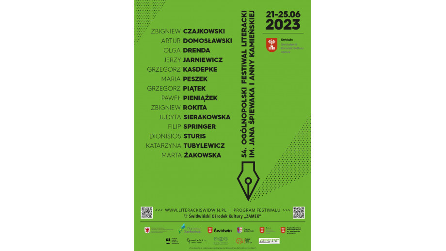 54. Festiwal im. Jana Śpiewaka i Anny Kamieńskiej – Literacki Świdwin