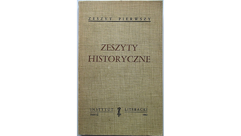 60 lat temu ukazał się pierwszy numer „Zeszytów Historycznych”