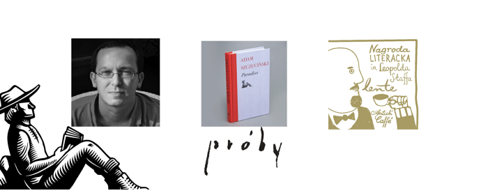 Adam Szczuciński laureatem Nagrody Literackiej im. Leopolda Staffa