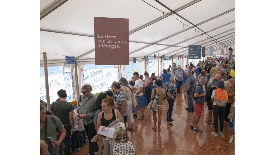 Anna Bikont i Jacek Dukaj na festiwalu Le Livre sur les quais