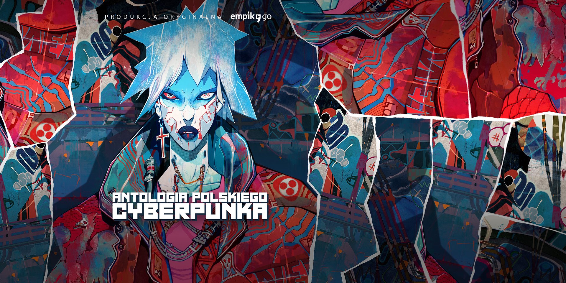 Antologia polskiego cyberpunka. Nowa superprodukcja Empik Go we współpracy ze Steezem83 i Rebelką