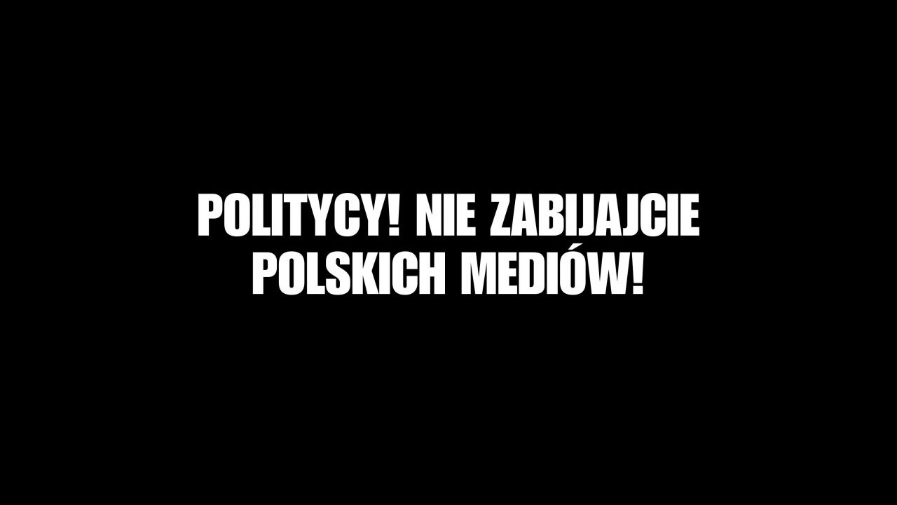Apel wydawców i dziennikarzy: Politycy! Nie zabijajcie polskich mediów!