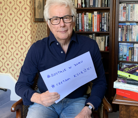 Autorzy światowych bestsellerów zachęcają Polaków do zostania w domach i czytania