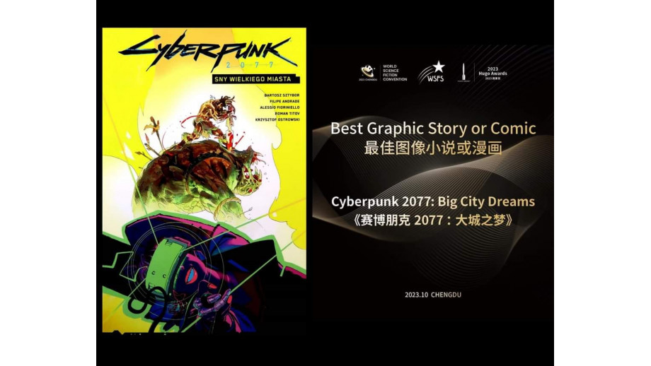 Bartosz Sztybor i Krzysztof Ostrowski z prestiżową Nagrodą Hugo