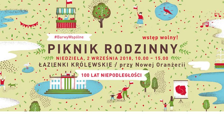 Barwy Wspólne - Piknik Rodzinny w Łazienkach Królewskich