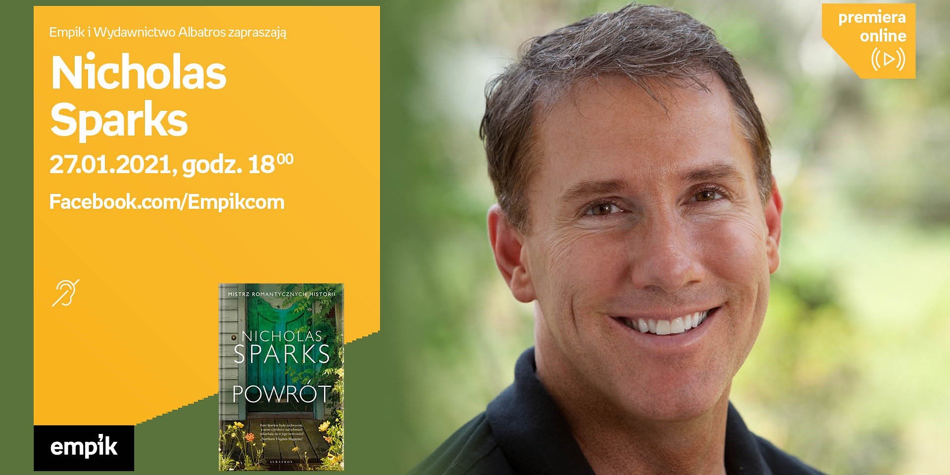 Bestsellerowi autorzy na spotkaniach z cyklu "premieraonline" oraz webinar branżowy