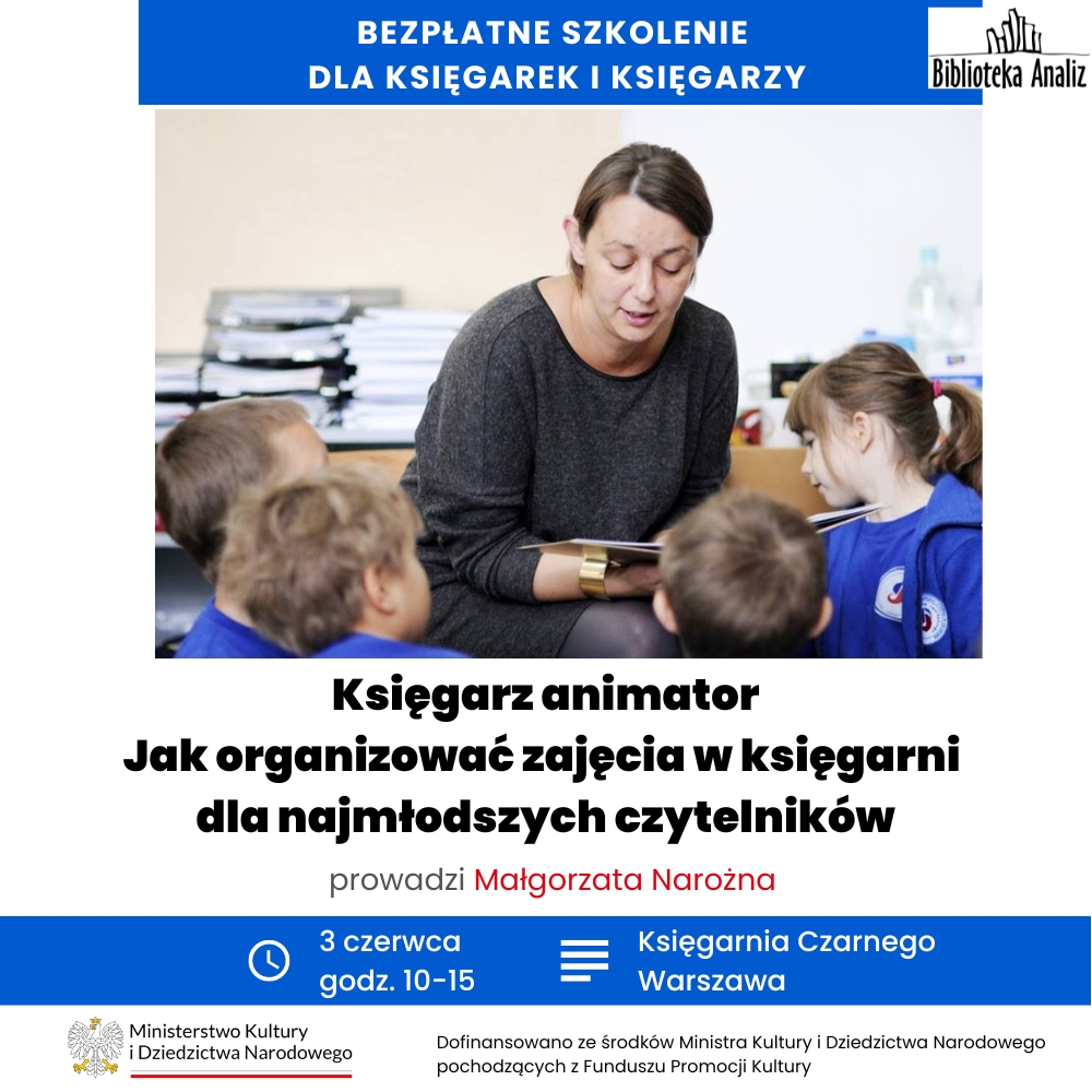 Bezpłatne szkolenie dla księgarzy