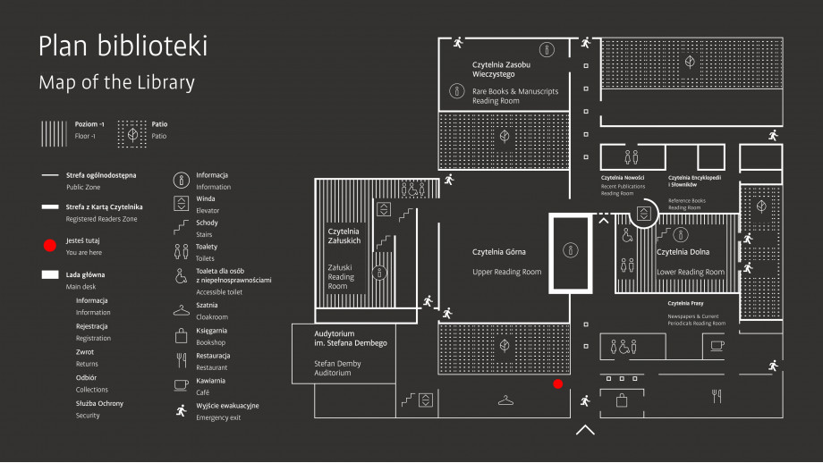 Biblioteka Narodowa udostępniła użytkownikom nowe, przebudowane czytelnie
