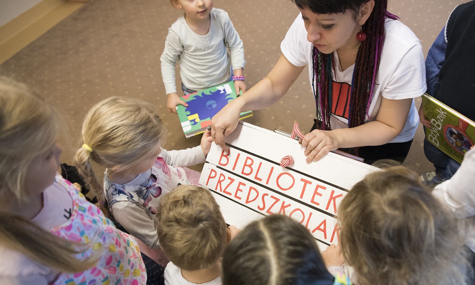  Biblioteka Przedszkolaka , Babcia Dziadek do przedszkola