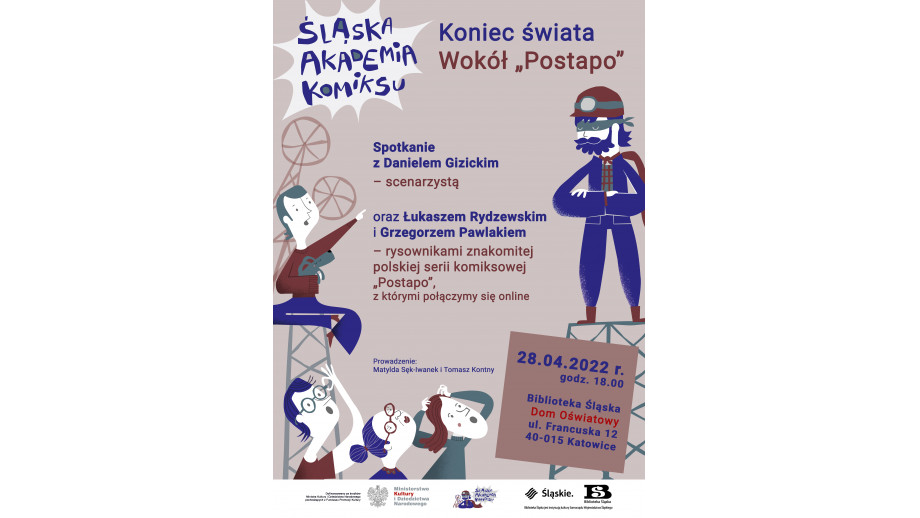 Biblioteka Ślaska otwiera nowy sezon Śląskiej Akademii Komiksu