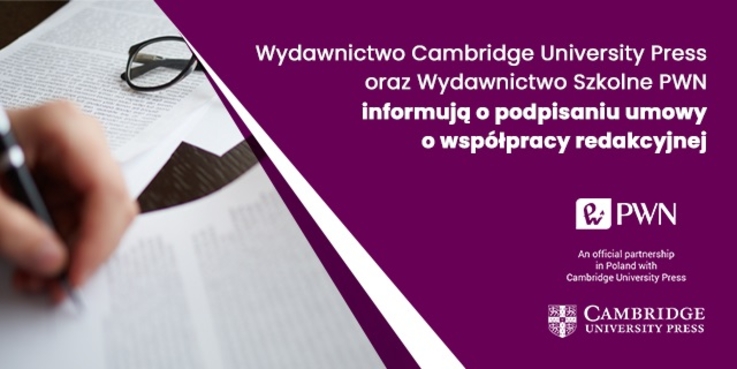 Cambridge University Press i PWN zapowiadają wspólne publikacje