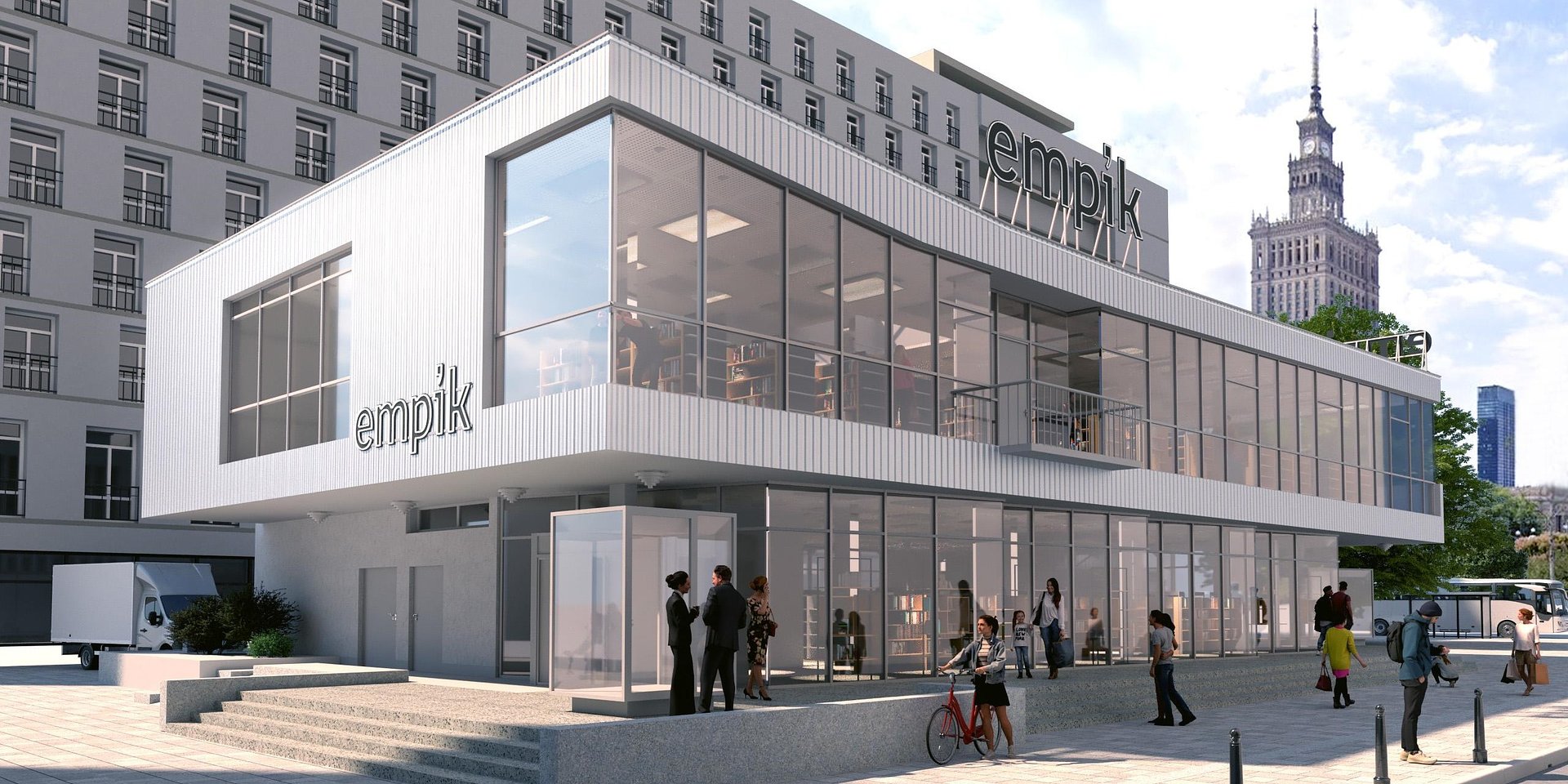 Cepelia znów otworzy się na Warszawę. W ikonicznym budynku powstaje flagowy salon Empik