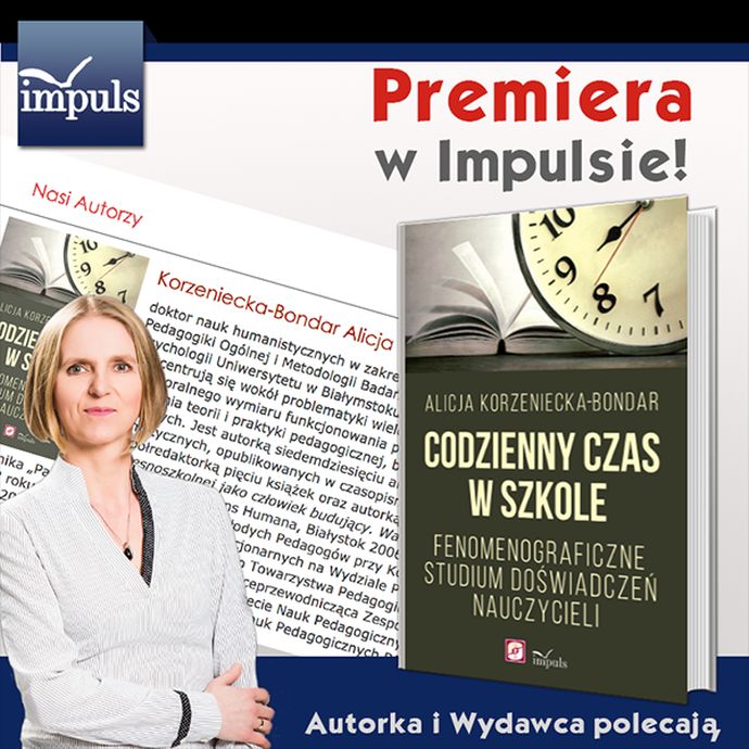 "Codzienny czas w szkole, Alicja Korzeniewska-Bonda.