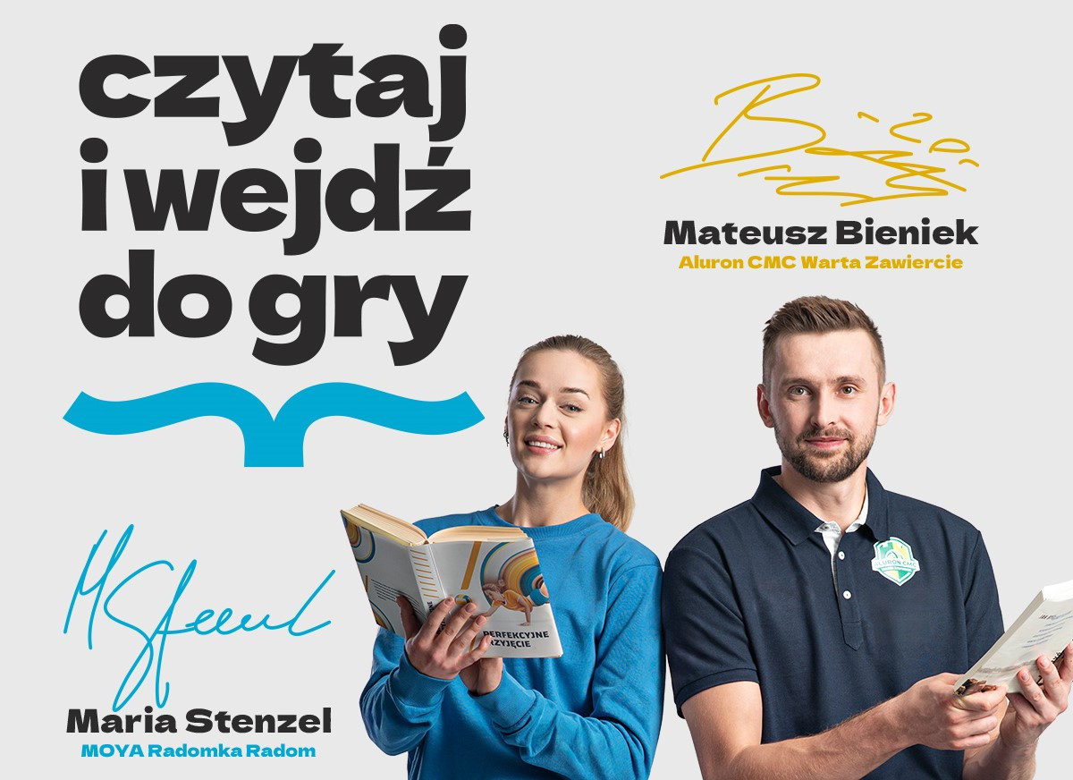  Czytaj i wejdź do gry – siatkarze w kampanii społecznej NPRCz 2.0