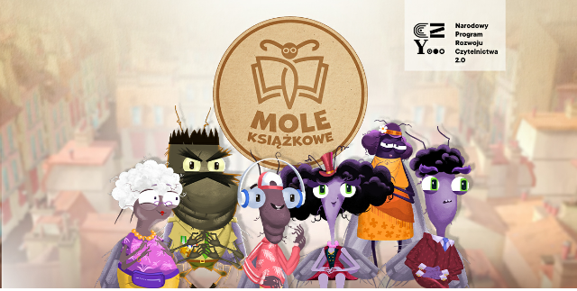 „Czytanie ma tylko dobre strony”. Mole książkowe w nowej odsłonie kampanii NPRCz 2.0