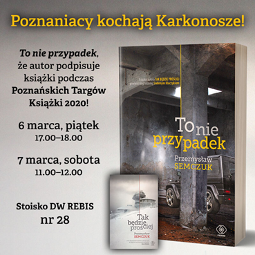 Dom Wydawniczy REBIS zaprasza na Poznańskie Targi Książki 2020!