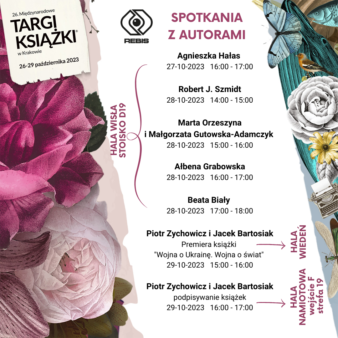 DW REBIS zaprasza na Targi Książki do Krakowa 