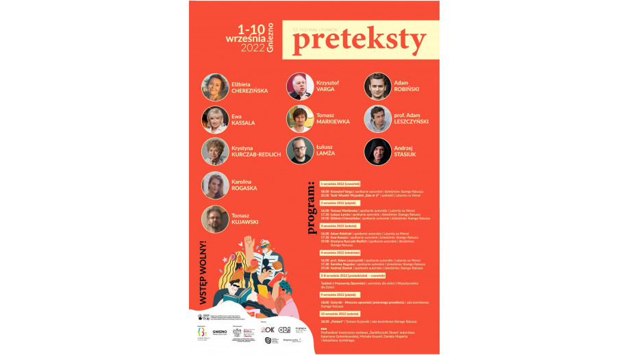 Dwunasta odsłona Festiwalu Słowa w Gnieźnie