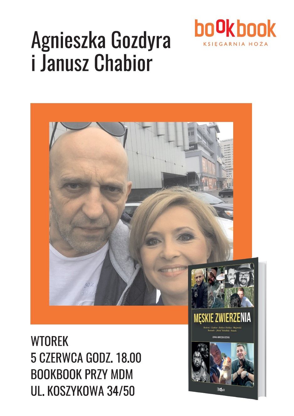 BookBook, Agnieszka Gozdyra i Janusz Chabior, Księgarnia przy MDM