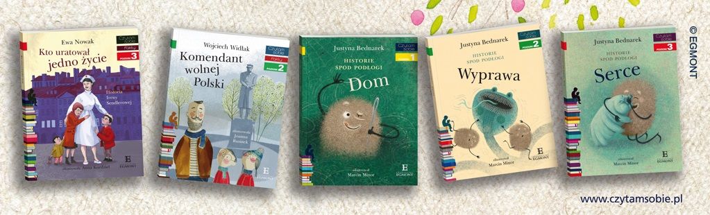 Czytam sobie”,  trylogia: „Historie spod podłogi”