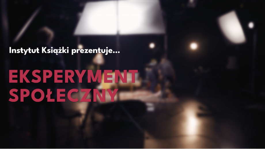 Eksperyment społeczny Instytutu Książki