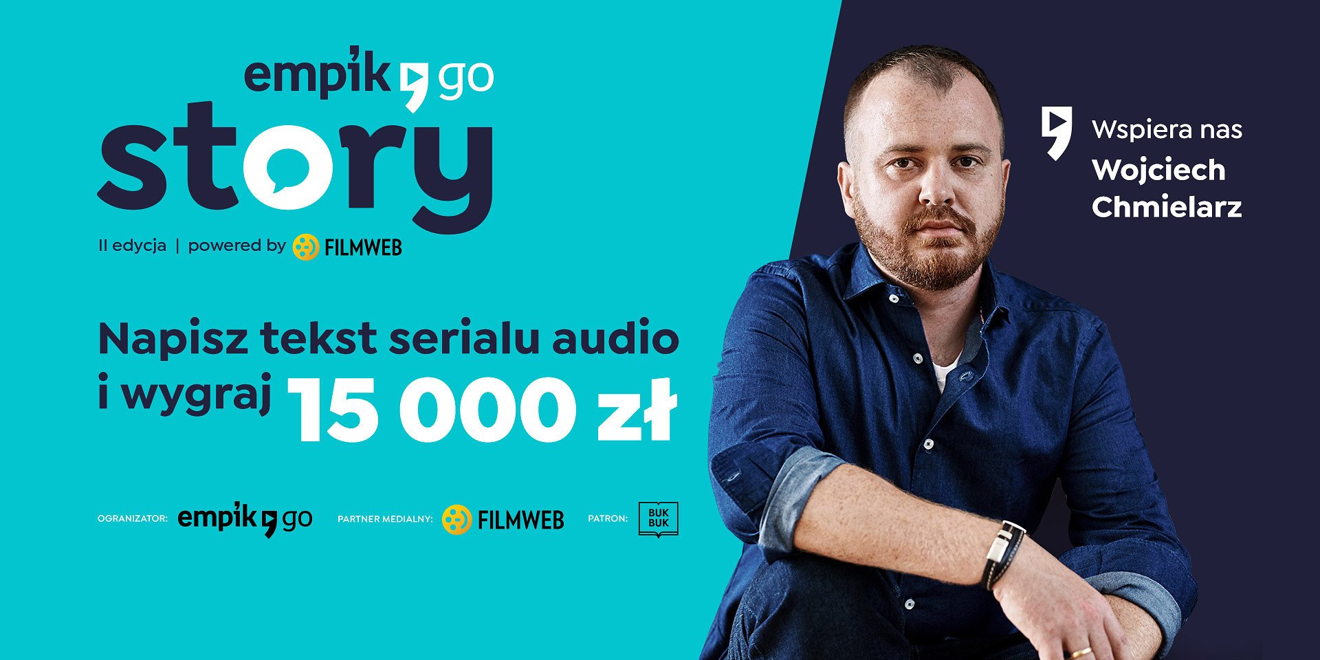 Empik Go organizuje drugą edycję konkursu na scenariusz serialu audio oraz uruchamia konkurs na opowiadanie 