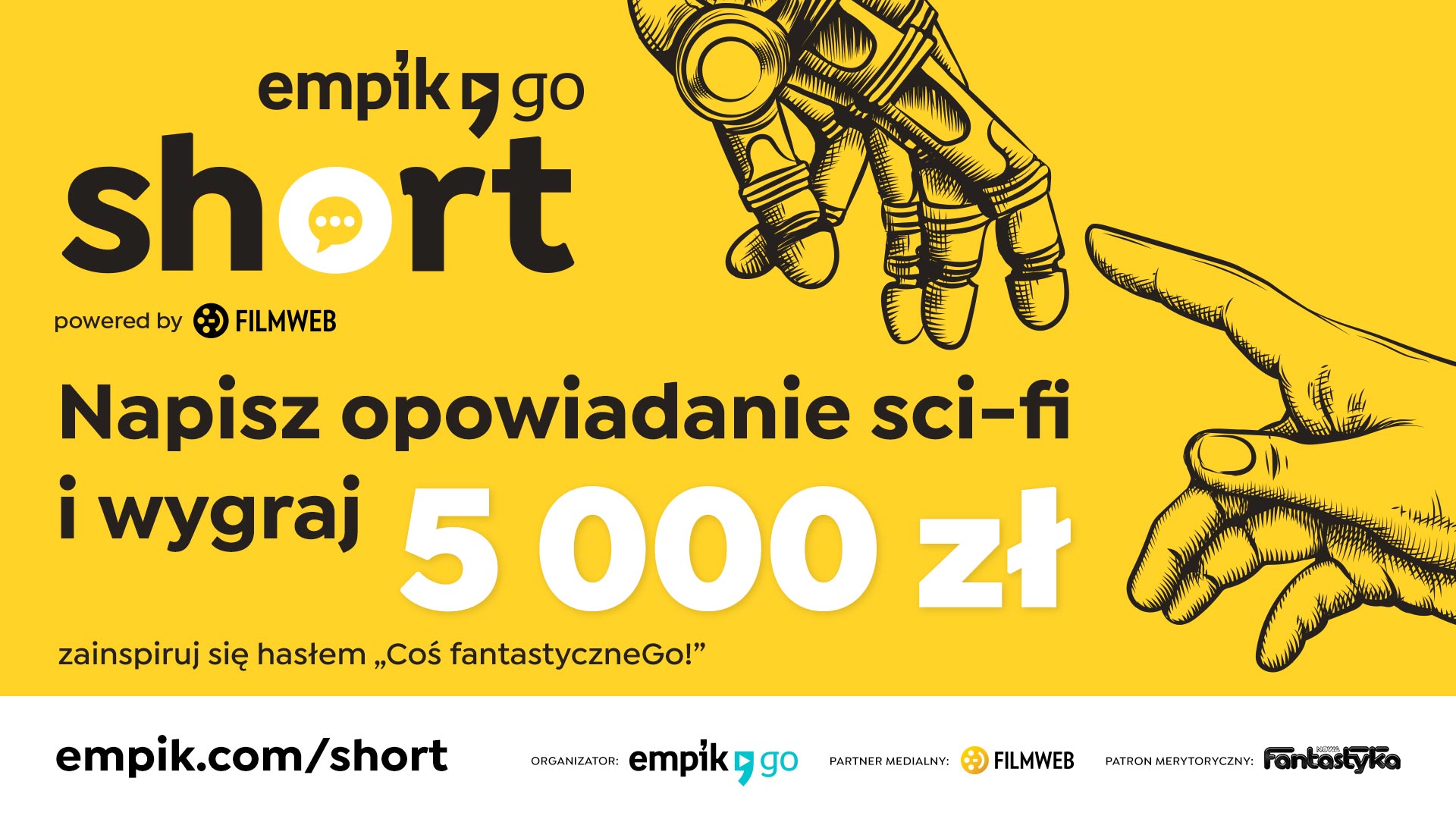Empik Go organizuje trzecią edycję konkursu na scenariusz serialu audio oraz opowiadanie science fiction
