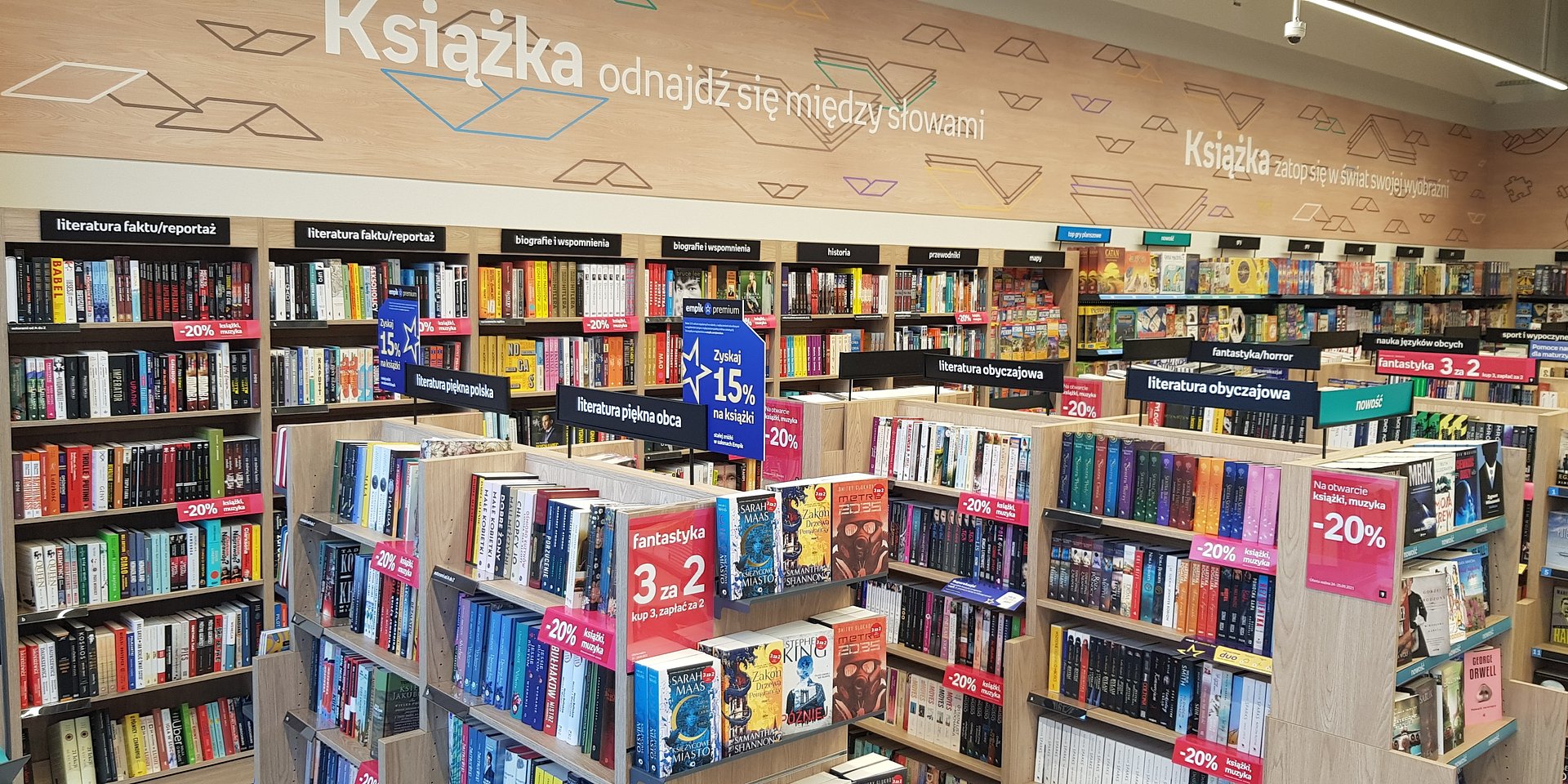 Empik poszerza ofertę książkową w mniejszych salonach