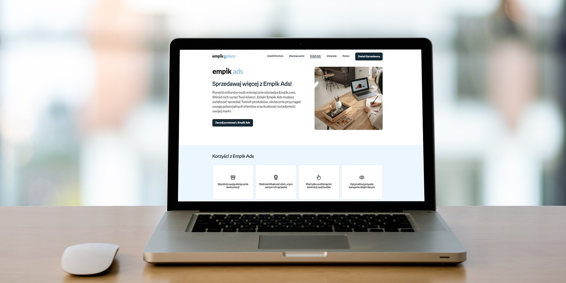 Empik.com jako platforma reklamowa. Wystartowała usługa Empik Ads