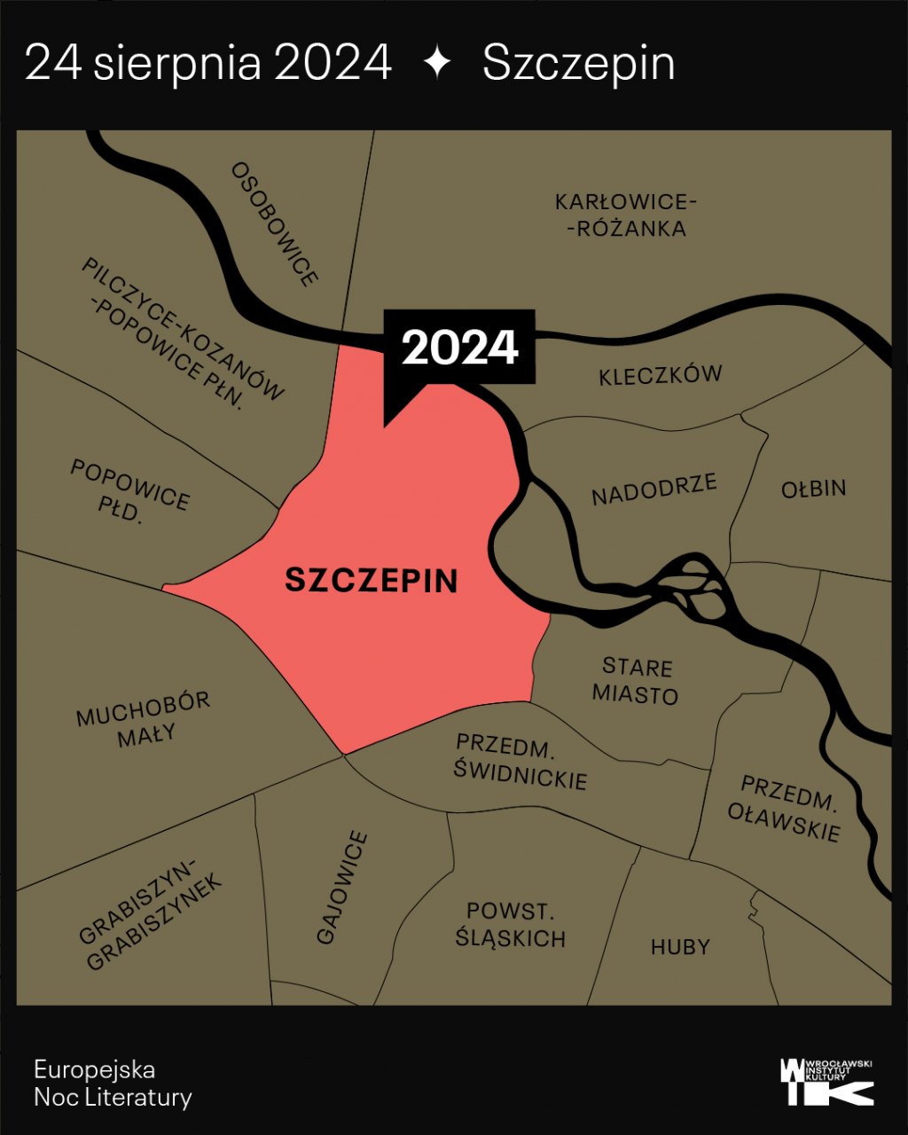 Europejska Noc Literatury w tym roku na Szczepinie