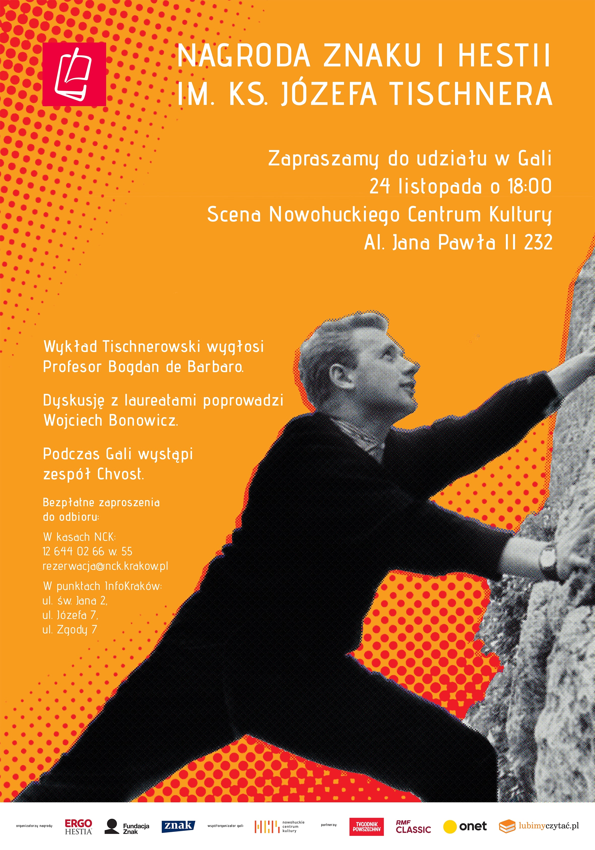 Gala Nagrody Tischnera już w przyszłym tygodniu!