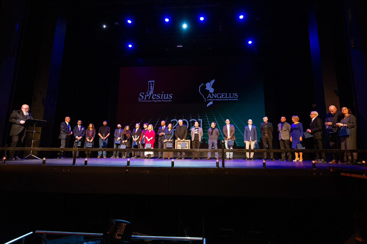 Gala wręczenia Literackiej Nagrody Europy Środkowej Angelus i Wrocławskiej Nagrody Poetyckiej Silesius