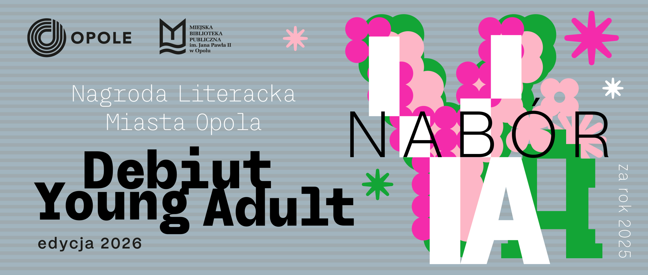  II edycja konkursu Nagroda Literacka Miasta Opola – Debiut Young Adult