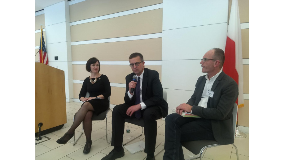 "Polska Półka",  Brooklyn Public Library,  Nowy Jork 