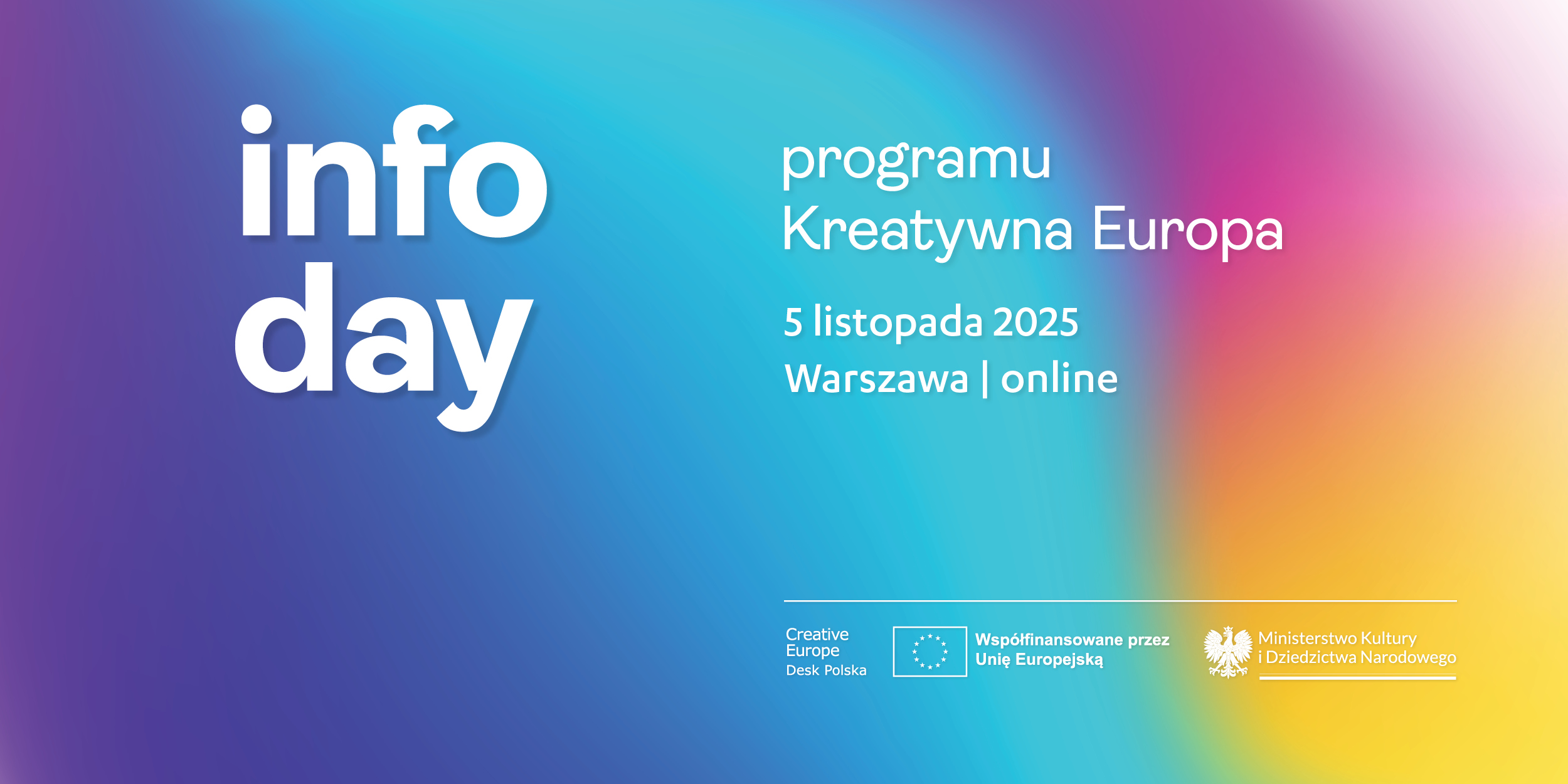Info Day programu Kreatywna Europa już za tydzień!