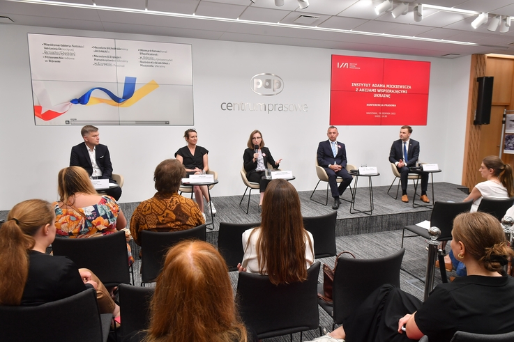 Instytut Adama Mickiewicza: kultura skutecznym narzędziem wsparcia walczącej Ukrainy