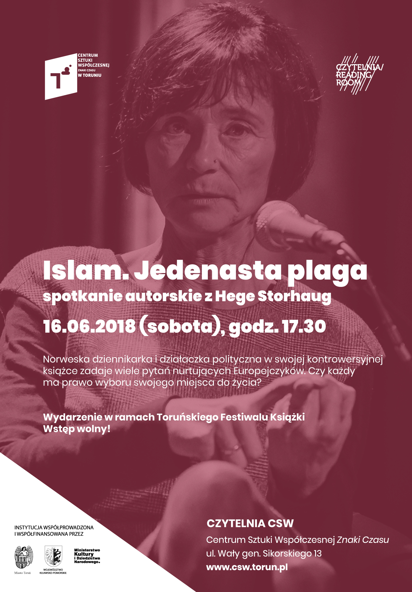  "Islam. Jedenasta plaga",  Hege Storhaug 