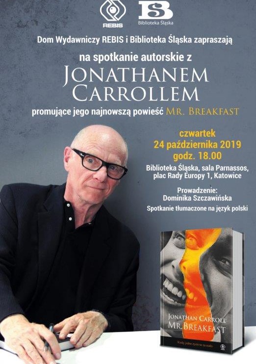 Jonathan Carroll w Bibliotece Śląskiej