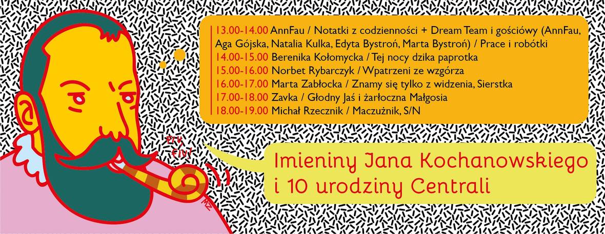  Imieniny Jana Kochanowskiego, Centrala 