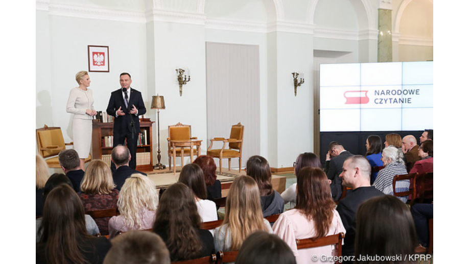 Kancelaria Prezydenta RP o adaptacjach lektur do Narodowego Czytania