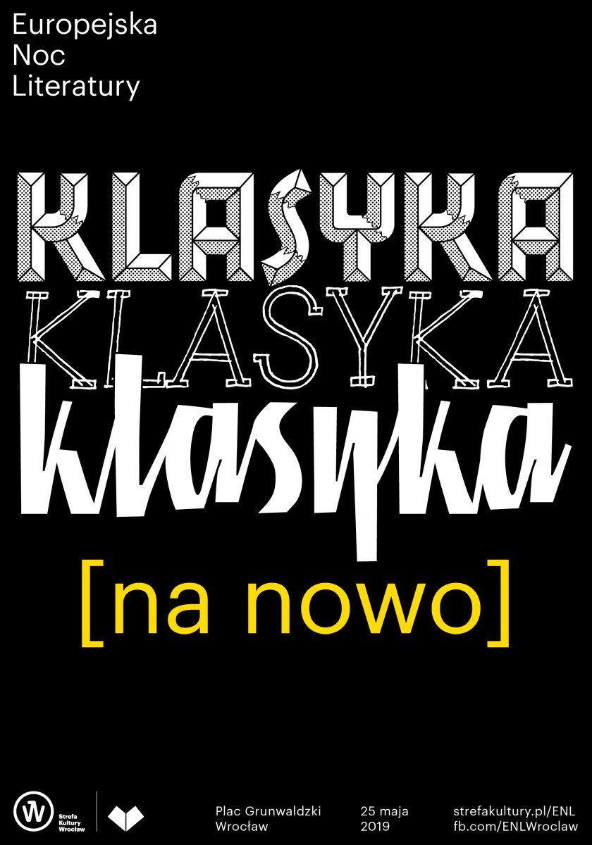 Klasyka na nowo - program 8. edycji Europejskiej Nocy Literatury