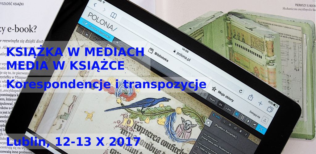Książka w mediach - media w książce