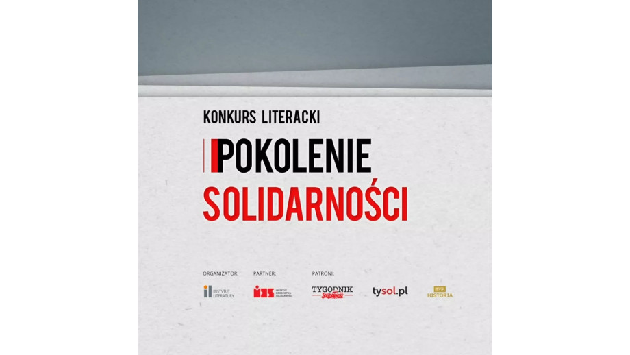 Konkurs literacki Pokolenie Solidarności