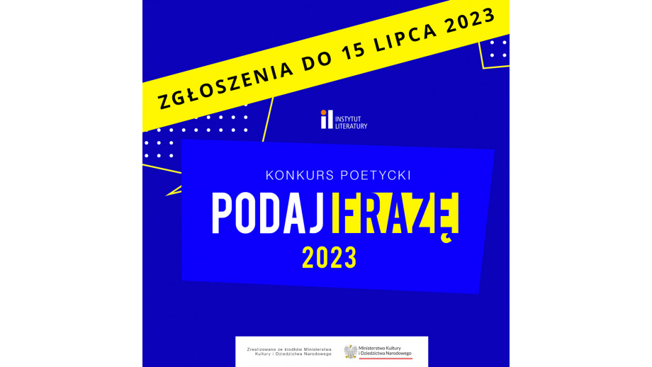 Konkurs poetycki Instytutu Literatury