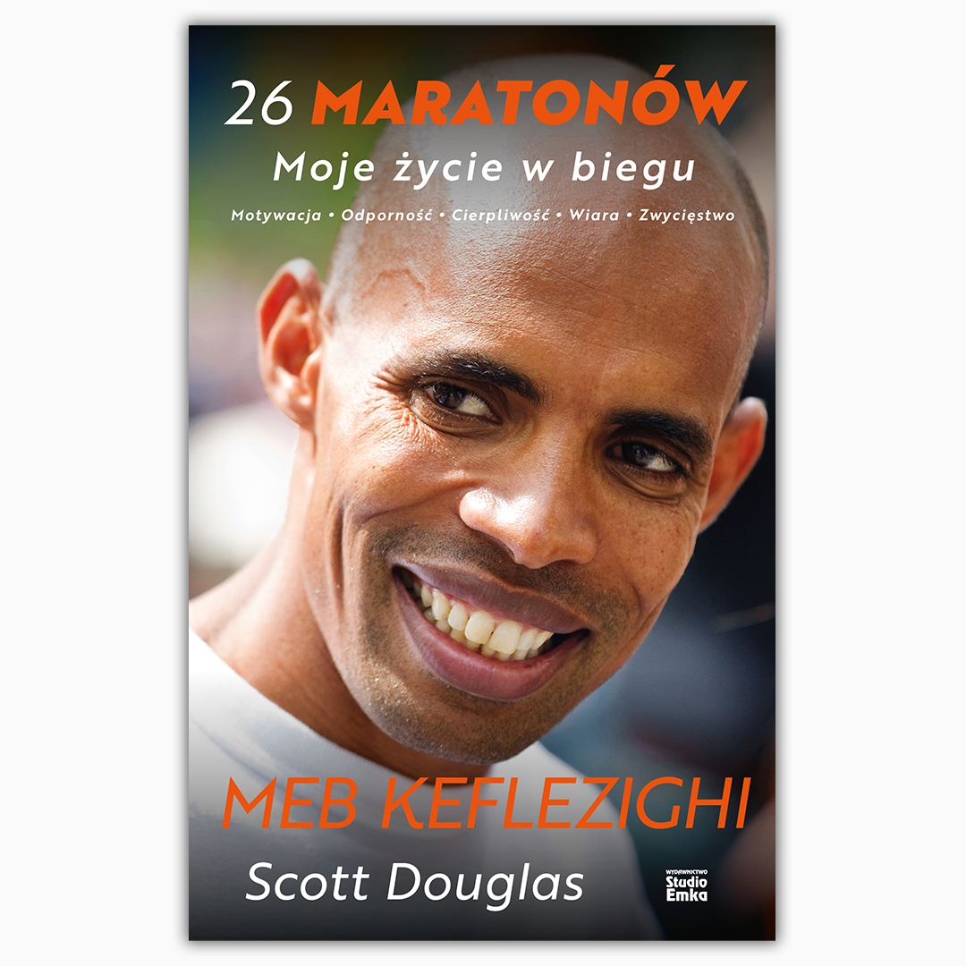 Konkurs z książką "26 maratonów. Moje życie w biegu"  Meb Keflezighi